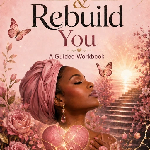 Cover artwork for the Heal, Love & Rebuild You guided workbook